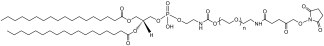 DSPE-PEG-NHS lipid structure