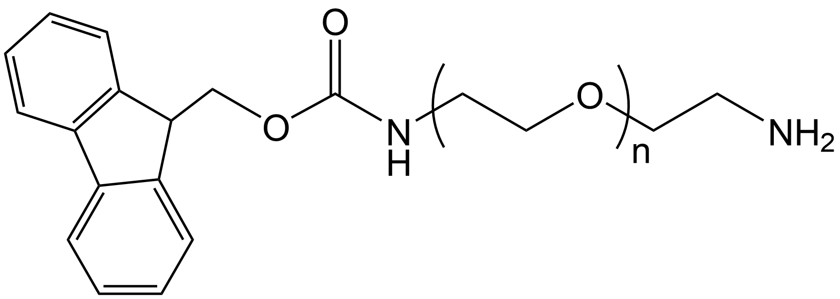 Fmoc-PEG-Nh2 structure