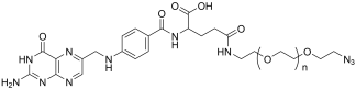Folate-PEG-azide structure