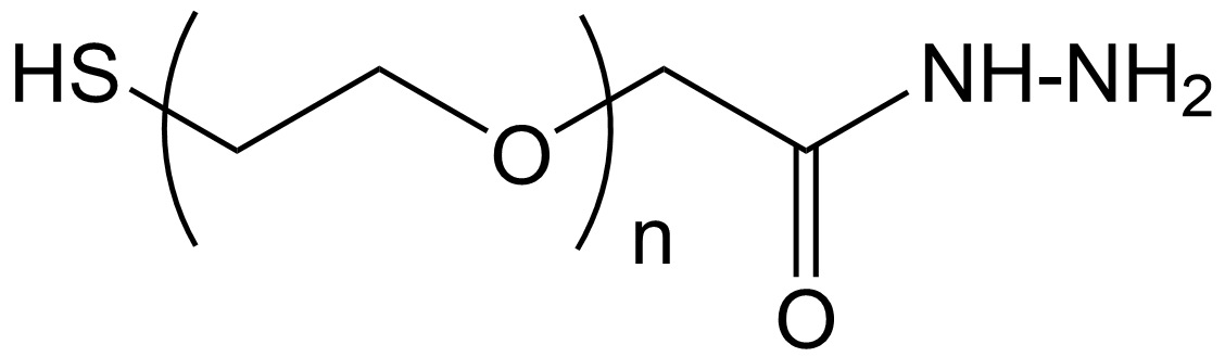 HS-PEG-Hydrazide structure