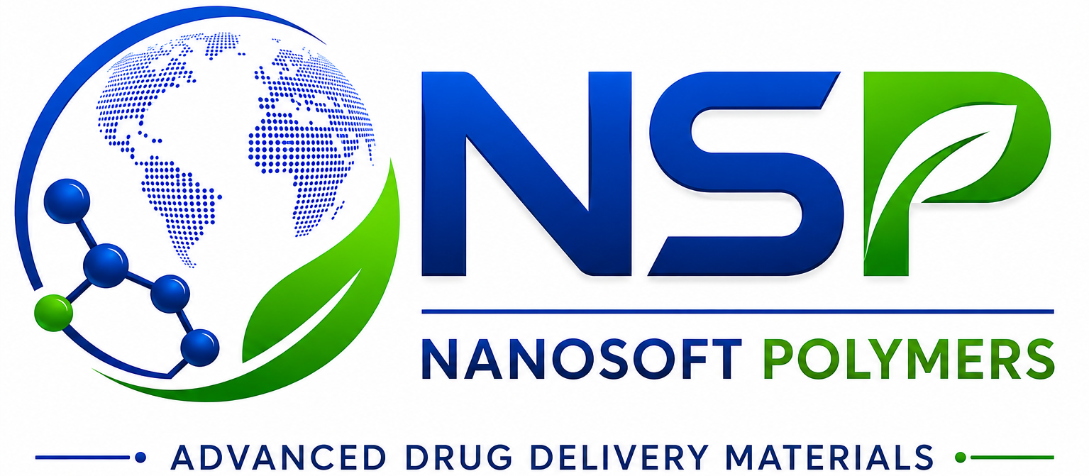 NSP Nanosoft Polymers – Advanced Drug Delivery Materials logo