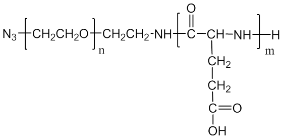 Azide-PEG-poly(L-glutamic acid)