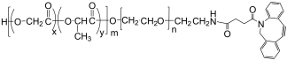 PLGA-PEG-DBCO structure