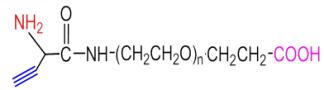 Amine alkyne-PEG-COOH