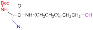 Boc-amine azide-PEG-OH