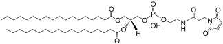 DSPE-Maleimide lipid structure
