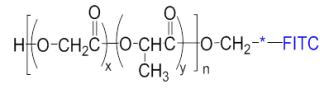 PLGA-Fluorescein/PLGA-FITC