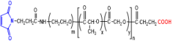 Maleimide-PEG-PLGA-COOH