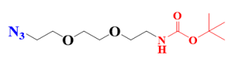N3-PEG2-NH-BOC
