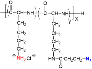 Poly-L-Lysine Azide grafted