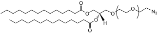 DMG-PEG-N3 lipid structure