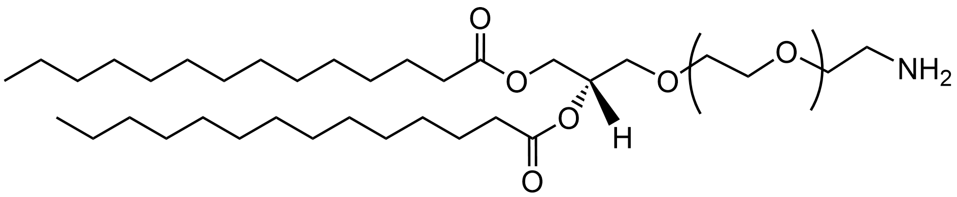 DMG-PEG-NH2 lipid structure
