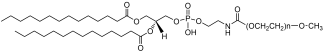 DMPE-mPEG lipid structure
