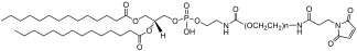 DMPE-PEG-Maleimide lipid structure