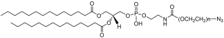 DMPE-PEG-N3 lipid structure