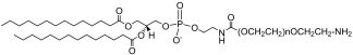 DMPE-PEG-NH2 lipid structure