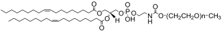DOPE-mPEG lipid structure