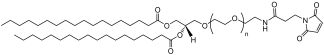 DSG-PEG-Maleimide lipid structure