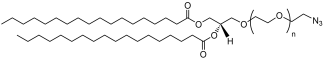 DSPE-PEG-N3 lipid structure