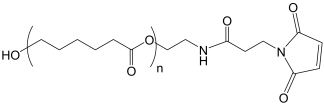 Maleimide-PCL polymer structure