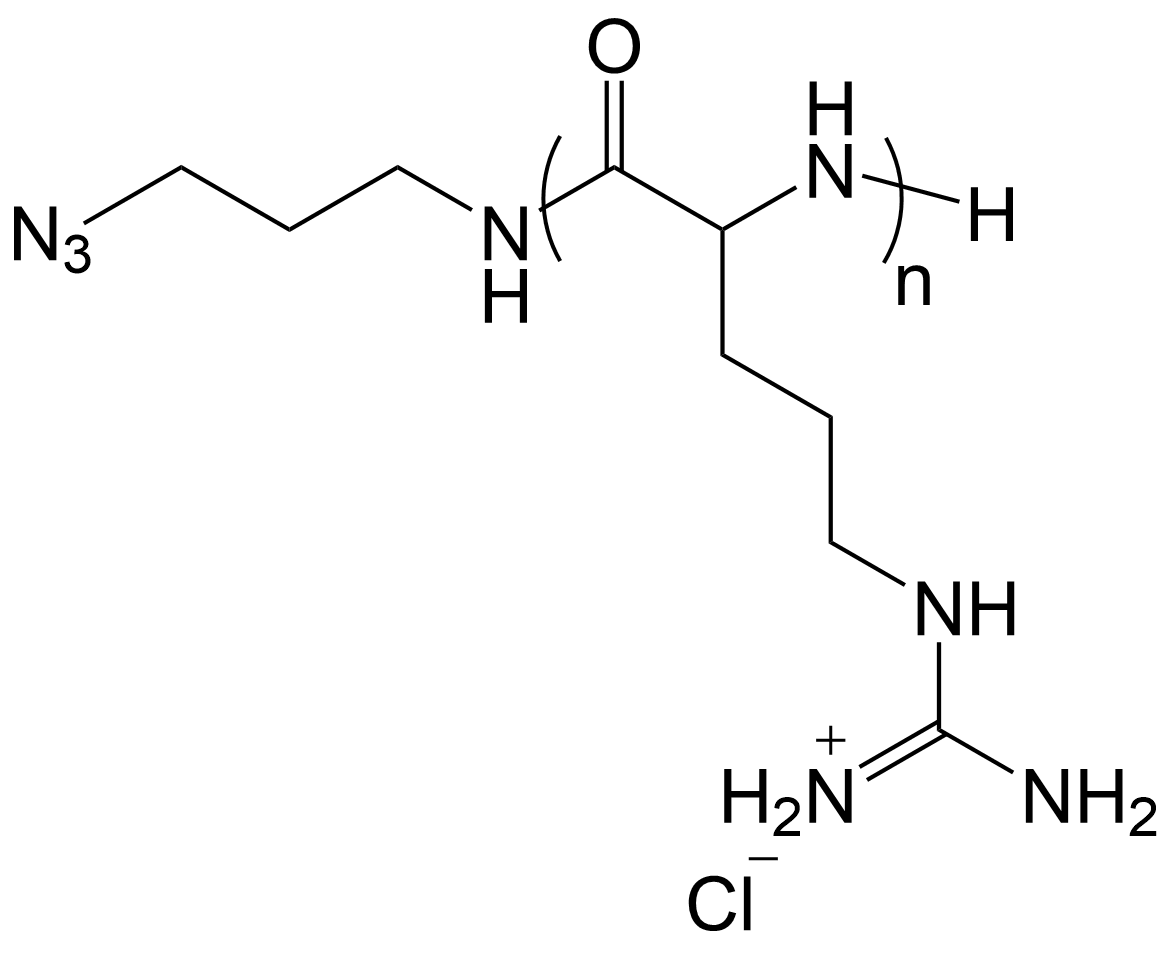 N3-Poly(L-Arginine) polymer structure