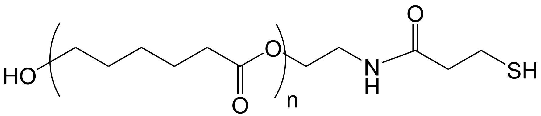PCL-SH polymer structure