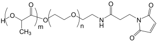 PDLLA-PEG-Mal structure