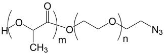 PDLLA-PEG-N3 structure