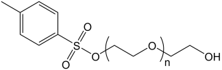 Tosylate-PEG-OH structure